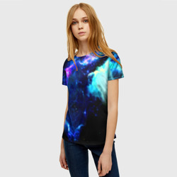 Женская футболка 3D Космос - фото 2
