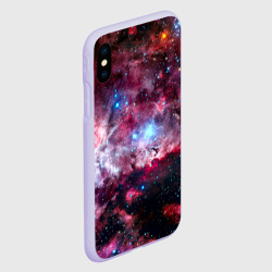 Чехол для iPhone XS Max матовый Космос - фото 2