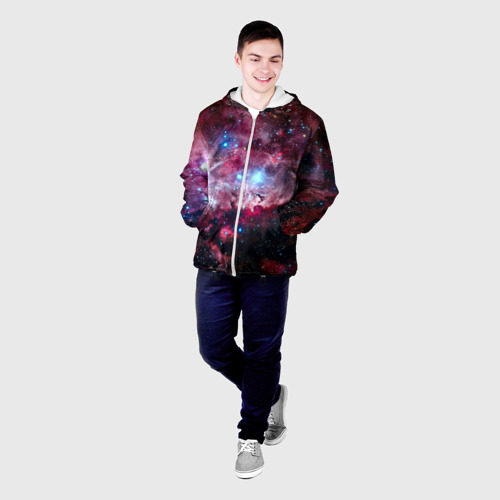 Мужская куртка 3D Космос, цвет 3D печать - фото 3