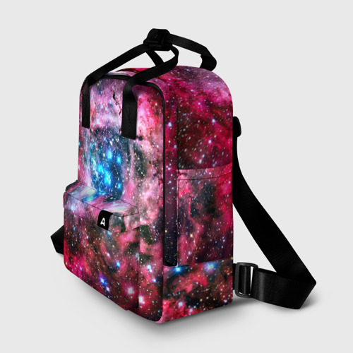 Женский рюкзак 3D с принтом Звезды, фото на моделе #1