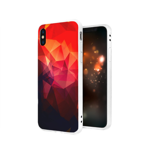 Чехол для Apple iPhone X силиконовый матовый Абстракция Фото 01 Чехол для Apple iPhone X силиконовый матовый Абстракция Фото 01