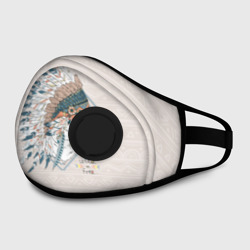 Маска из неопрена Лиса в перьях