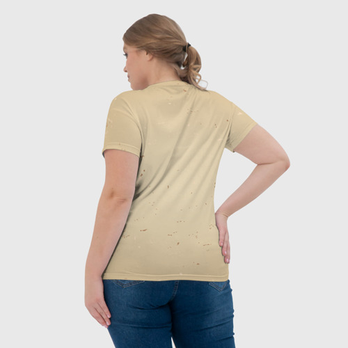 Женская футболка 3D Животные, цвет 3D печать - фото 7