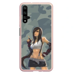 Чехол для Honor 20 Военная девушка Тифа Локхарт - Final Fantasy