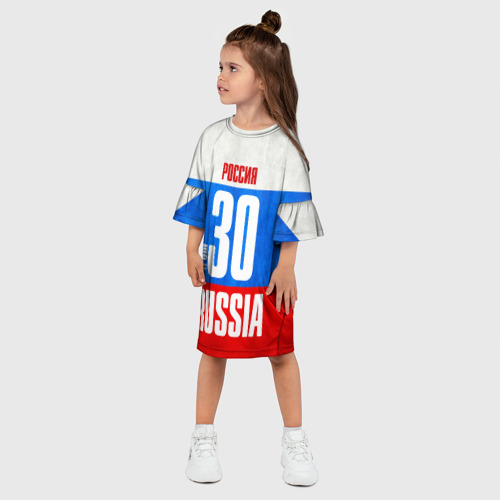 Детское платье 3D Russia (from 30), цвет 3D печать - фото 3