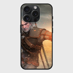 Чехол силиконовый для Apple iPhone 15 Pro матовый Igni