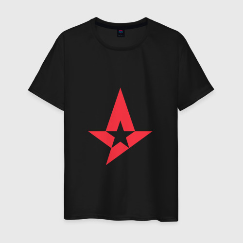 Мужская футболка хлопок Astralis, цвет черный