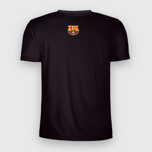 Мужская футболка 3D Slim ФК Барселона, цвет 3D печать - фото 2