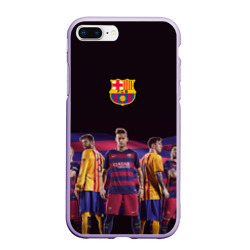 Чехол для iPhone 7Plus/8 Plus матовый ФК Барселона