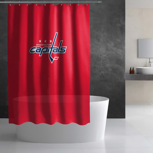 Штора 3D для ванной Washington Capitals Ovechkin - фото 2