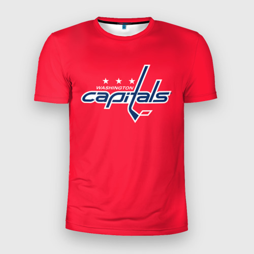 Мужская футболка 3D Slim Washington Capitals Ovechkin, цвет 3D печать