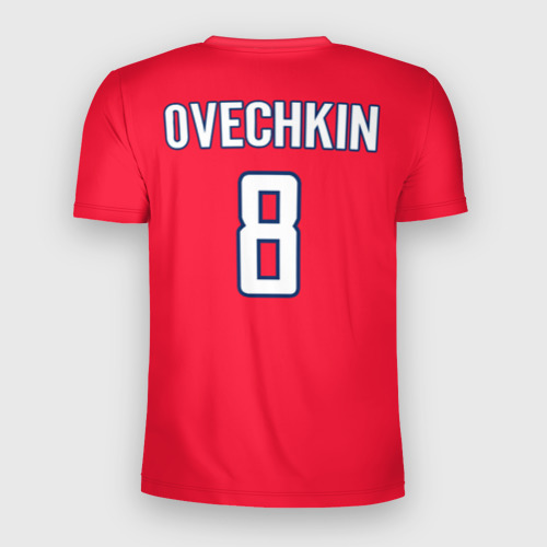 Мужская футболка 3D Slim Washington Capitals Ovechkin, цвет 3D печать - фото 2