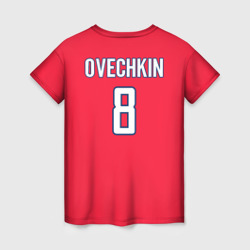 Женская футболка 3D Washington Capitals Ovechkin