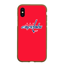 Чехол для iPhone XS Max матовый Washington Capitals Ovechkin