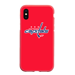 Чехол для iPhone XS Max матовый Washington Capitals Ovechkin