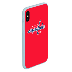 Чехол для iPhone XS Max матовый Washington Capitals Ovechkin - фото 2