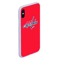 Чехол для iPhone XS Max матовый Washington Capitals Ovechkin - фото 2