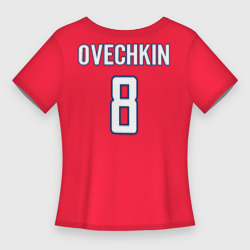 Женская футболка 3D Slim Washington Capitals Ovechkin