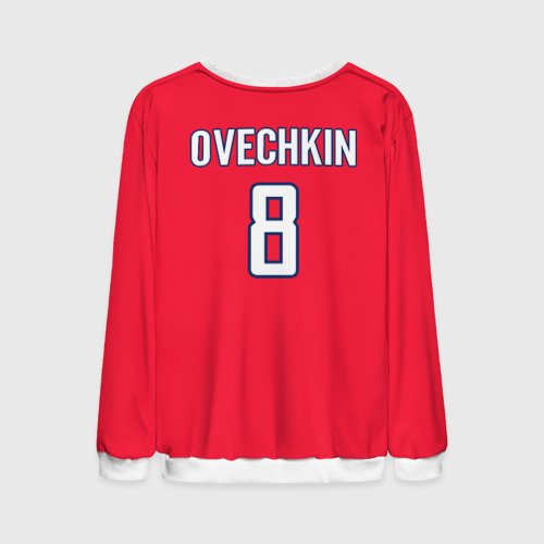 Мужской свитшот 3D Washington Capitals Ovechkin, цвет белый - фото 2