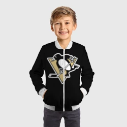 Детский бомбер 3D Pittsburgh Penguins Malkin - фото 2