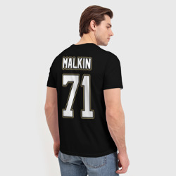 Мужская футболка 3D Pittsburgh Penguins Malkin - фото 2