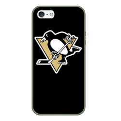 Чехол для iPhone 5/5S матовый Pittsburgh Penguins Malkin