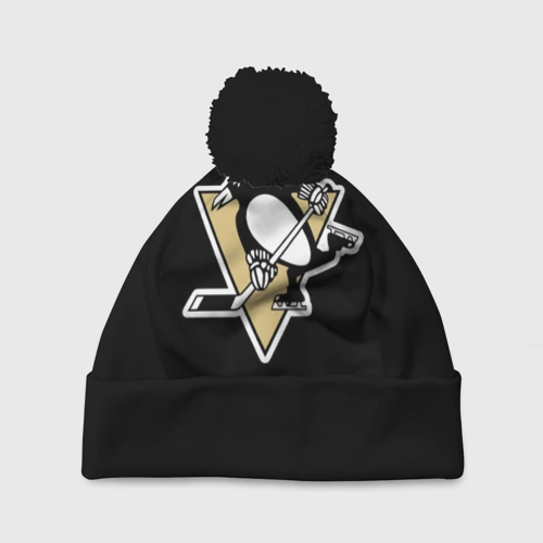 Шапка 3D c помпоном Pittsburgh Penguins Malkin
