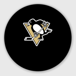 Круглый коврик для мышки Pittsburgh Penguins Malkin