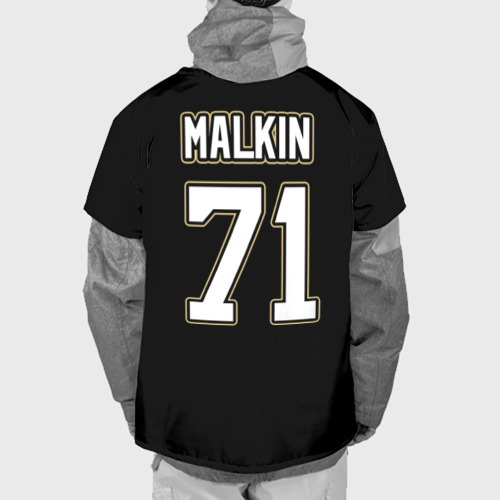 Накидка на куртку 3D Pittsburgh Penguins Malkin, цвет 3D печать - фото 2