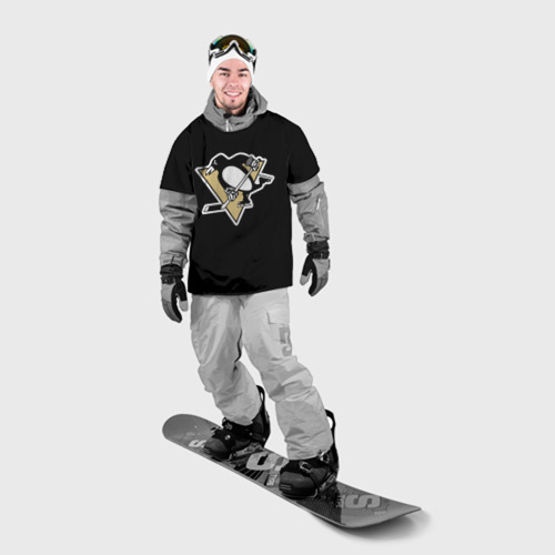 Накидка на куртку 3D Pittsburgh Penguins Malkin, цвет 3D печать - фото 3