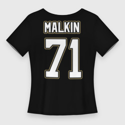Женская футболка 3D Slim Pittsburgh Penguins Malkin