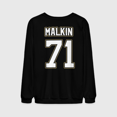 Мужской свитшот 3D Pittsburgh Penguins Malkin, цвет черный - фото 2