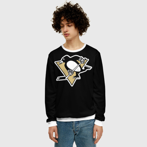 Мужской свитшот 3D Pittsburgh Penguins Malkin - фото 3