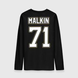 Мужской лонгслив 3D Pittsburgh Penguins Malkin