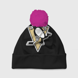 Шапка 3D c помпоном Pittsburgh Penguins Malkin