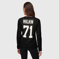 Женский лонгслив 3D Pittsburgh Penguins Malkin - фото 2