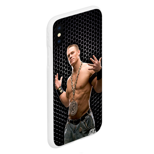 Чехол для iPhone XS Max матовый John Cena - фото 3