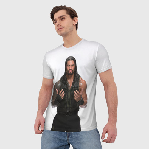 Мужская футболка 3D Roman Reigns - фото 3