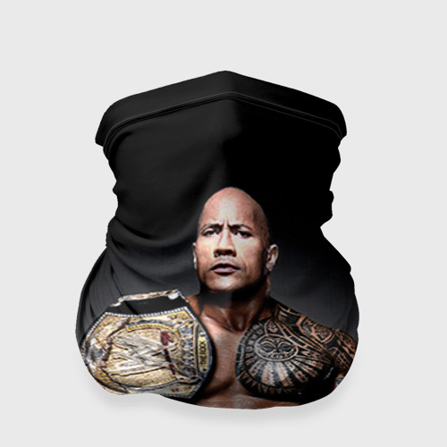 Бандана-труба 3D Dwayne Johnson, цвет 3D печать