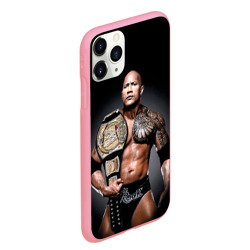 Чехол для iPhone 11 Pro Max матовый Dwayne Johnson - фото 2