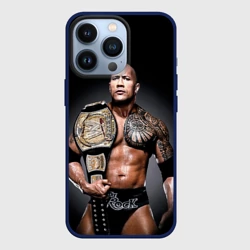 Чехол для iPhone 13 Pro Dwayne Johnson с поясом чемпиона
