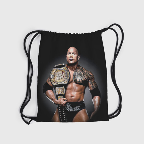 Рюкзак-мешок 3D Dwayne Johnson - фото 6