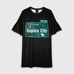 Детское платье 3D Suplex city