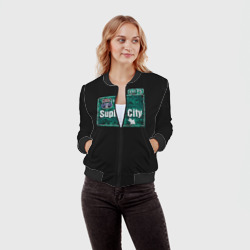Женский бомбер 3D Suplex city - фото 2
