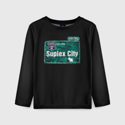 Детский лонгслив 3D Suplex city