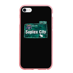 Чехол для iPhone 6/6S матовый Suplex city
