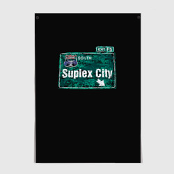 Постер Suplex city