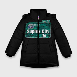 Зимняя куртка для девочек 3D Suplex city