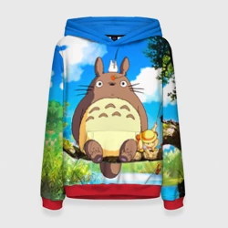 Женская толстовка 3D Тоторо и компания