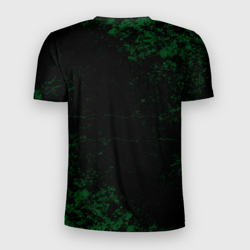 Мужская футболка 3D Slim Тоторо зеленый - фото 2
